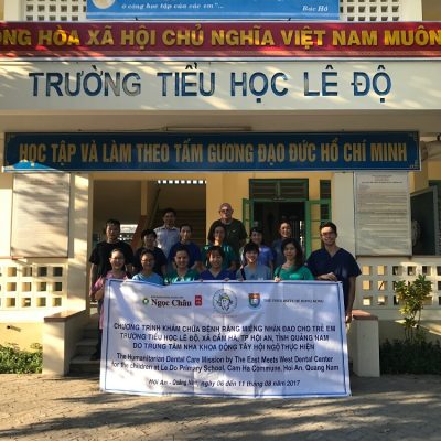 Khám và điều trị răng miệng nhân đạo cho trẻ em nghèo vùng nông thôn thành phố Hội An, Quảng Nam
