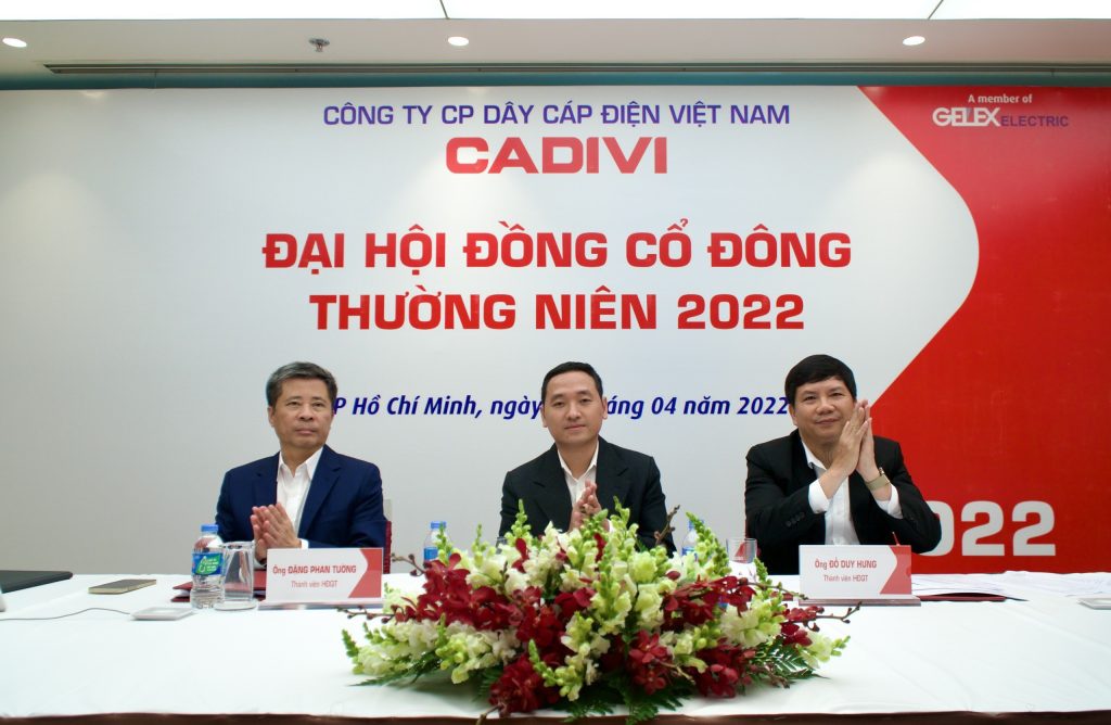 CADIVI tổ chức thành công Đại hội đồng cổ đông thường niên năm 2022