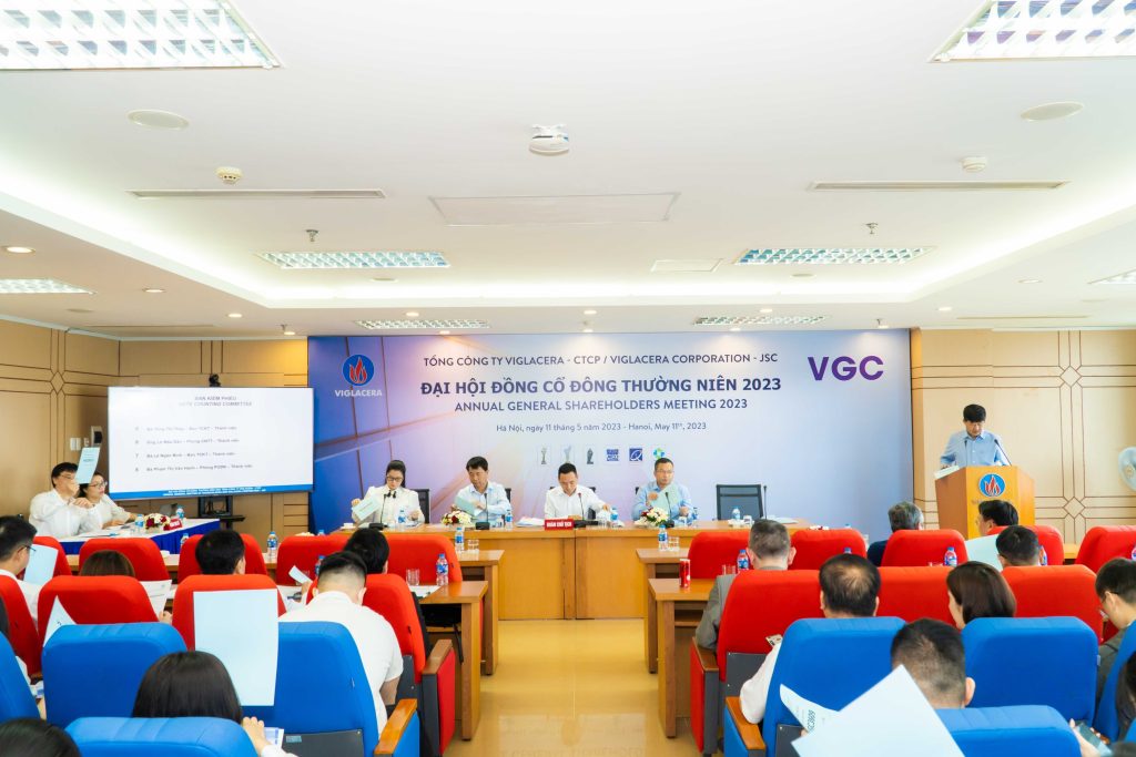 Viglacera thông qua chia cổ tức tiền mặt năm 2022 tỷ lệ 20%, đặt mục tiêu tổng doanh thu 15.750 tỷ đồng năm 2023