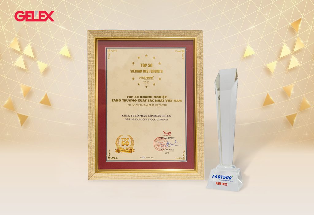 GELEX Group is one of the 50 most outstanding growth enterprises in Vietnam