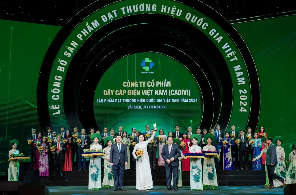 GELEX sở hữu 4 Thương hiệu quốc gia 2024