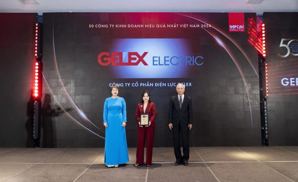 Two Subsidiaries of GELEX in the Top 50 Most Effective Companies in Vietnam 2024