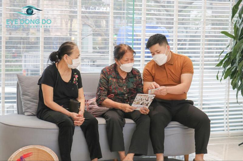 Nhiều bệnh nhân tin tưởng lựa chọn Mắt Đông Đô