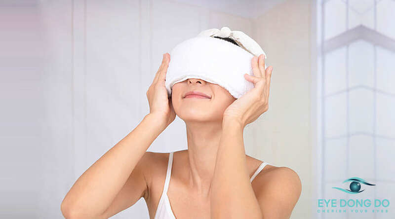 Thư giãn mắt một thời gian ngắn