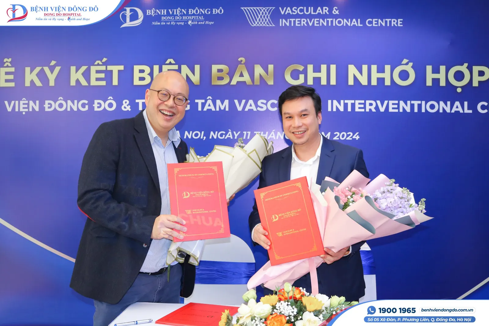 Đông Đô ký kết hợp tác nâng cao năng lực chẩn đoán và điều trị bệnh lý mạch máu với Singapore.