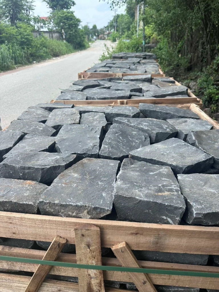 Basalt Hand Chiseled